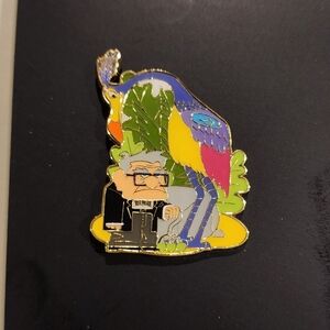 Loungefly Disney Pixar UP Carl and Kevin Jungle Enamel Pin NEW